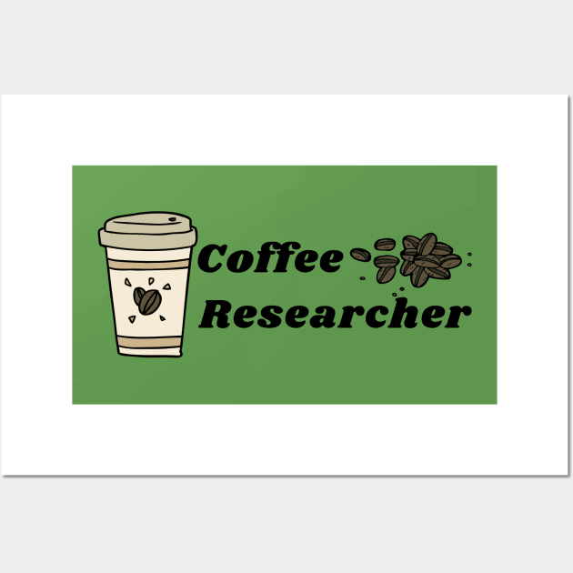 Coffee Researcher Wall Art by KobelskiDesigns